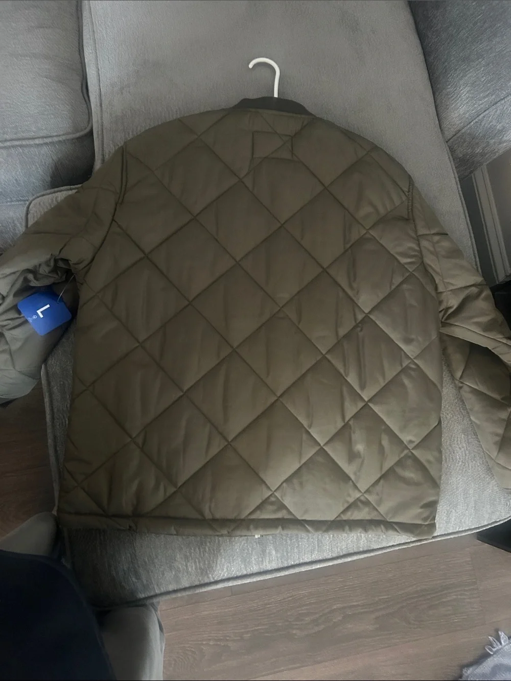 Banana Republic Quilted Olive Jacket